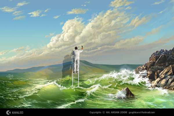 لوحة مسابقة رمضان في المنابر