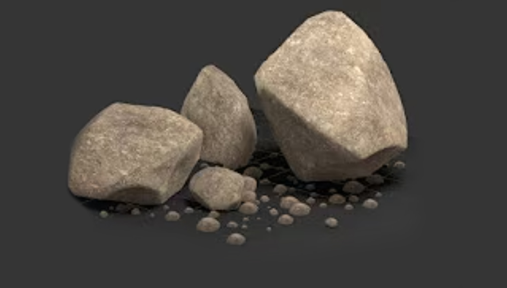 عمل صخور واقعية