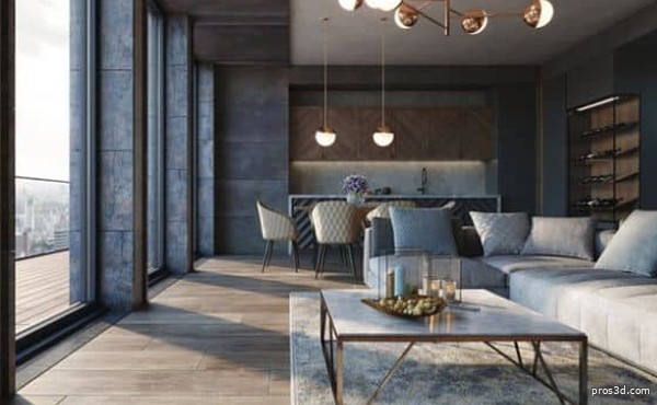 إنشاء شقة حديثة